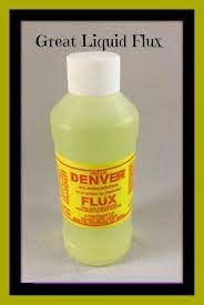 8 Oz Bottle Denver Soldering Flux For Soldering Jewelry Collages Soldered Art And Stained Glass Stained Glass Flux Liquid Fl Bottle Soldering Jewelry Flux