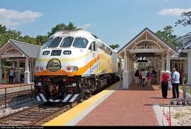 A Southbound Sunrail Train Makes A Brief Stop At The New Sunrail Passenger Station Which Is Located Next To The Amtrak S Winter Park Train Travel Local Travel