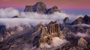Averau And Pelmo Mountains View From Lagazuoi Refuge Cortina D Ampezzo Italy Cortina D Ampezzo Italy Dolomites