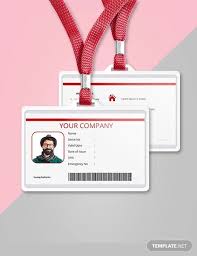Decorated with beautiful colors, this identity card is specially designed for people working in the media and press. Vertical Blank Id Card Template Free Jpg Illustrator Word Apple Pages Publisher Template Net