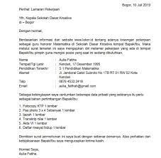 24 contoh surat lamaran kerja untuk guru honor. Contoh Surat Permohonan Menjadi Guru Tidak Tetap Download Kumpulan Gambar