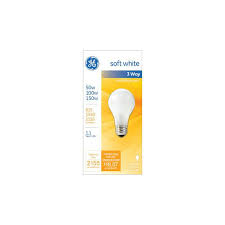 Aubuchon Hardware Store Ge Electric Three Way Bulb 50 100 150 Watts 3 Way Bulbs Light Bulbs Lighting Ceiling Fans Electrical
