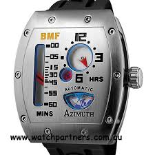 Azimuth Gauge Mecha 1 S Steel Case Bmf Watch Eta Auto Retro Min Hr Sec From Watchpartners Erkek Kol Saatleri Saatler Watches