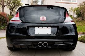 Honda Cr Z Noblesse Diffuser And Dual Port Center Mount Exhaust Honda Cr Honda Fit Car Inspiration