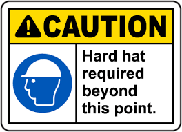 Hard Hat Area Signs Osha Ansi Compliant Made In The Usa
