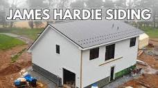 Installing James Hardie Lap Siding - START TO FINISH - YouTube