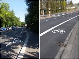 Unterschied Zwischen Schutzstreifen Und Radfahrstreifen Wurzburg Erleben