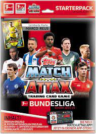 Jadon sancho 2019/20 match attax limited edition bundesliga bvb bronze card. Topps Bundesliga Match Attax 2019 20 Starterpack Amazon De Spielzeug