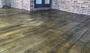 Stamped Random Boardwalk Plank Patio Concrete Patio Cost Stamped Concrete Patio Cost Wood Stamped Concrete