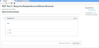 Lockdown browser® is a custom browser that locks down the testing environment within a learning management system. How To Have An Embedded File Open In A Second Tab In Lockdown Browser Elearning Uab