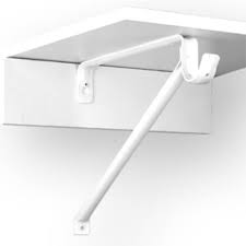 Here you may to know how to support closet rod. Closet Pro 13 1 4 White Adjustable Shelf Rod Bracket At Menards