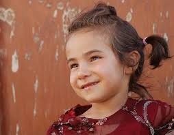 Chinise Uighur Blonde Hair Xinjiang Kashgar China