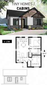 Contemporary Rustic Home Scandinavian Inspired Low Building Costs Ideal For First Home Buyers 2 Bedrooms F Small Rustic House House Plans Sims House Plans