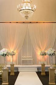 Classic Chicago Ballroom Wedding Elizabeth Anne Designs The Wedding Blog Ceremony Decorations Indoor Wedding Ceremony Decorations Wedding Ceremony Decorations Indoor