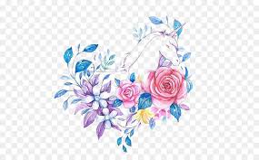 Download free watercolor flowers png images. Heart Pattern Background Png Download 569 556 Free Transparent Watercolor Flowers Png Download Cleanpng Kisspng