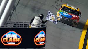 Cars race through the front stretch at daytona international speedway during a nascar daytona 500 practice session on wednesday, february 10. Photos Nascar S Busch Clash At Daytona Speedweeks 2021