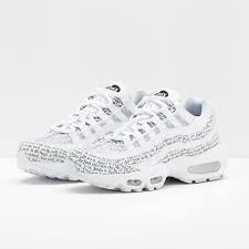 Classic upper design which broke the paradigm and changed the face of running shoes. Mens Shoes Nike Air Max 95 White Av6246 100