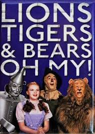Lions Tigers And Bears Oh My Fridge Magnet Wizard Of Oz Movie Decor Dorthy Wizard Of Oz Movie Wizard Of Oz Lion Oz Movie
