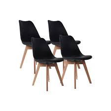 Check spelling or type a new query. Lot De 4 Chaises De Salle A Manger Scandinaves Pieds Bois Hetre Lagom Assise Simili Cuir