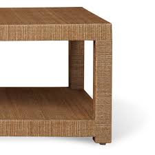 Please note of wear consistent with age including minor paint loss due to daily use as seen o. Grasscloth Coffee Table Aneka Tusma Indoor Grasscloth Furniture