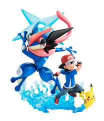 57 best greninja images from pokemon coloring pages printable greninja pokemon malvorlagen lucario lucario coloring pages to download and from pokemon coloring pages printable greninja. Pokemon Ash Pikachu Ash Greninja Non Scale Pvc Statue Yorokonde