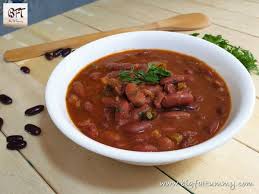 A popular dish from the northern state of punjab, rajma, the hindi name for red kidney beans, is high in protein and a good source of fiber. Punjabi Rajma Curry Recipe Bft For The Love Of Food