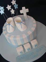 2 tier & single tier christening. Pin On Party On
