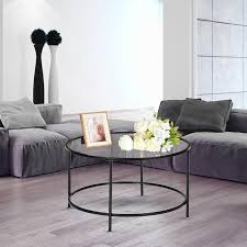 See more ideas about coffee table, pallet furniture, pallet diy. Zimtown 26 Round Coffee Table Living Room Tempered Glass Coffee Cocktail Table W Non Skid Foot Pads Walmart Canada