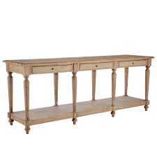 Wooden European Console Furniture Dining Room Console Table Coastal Bedrooms