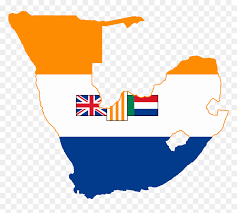 Although it does not border zimbabwe, less than 200 metres (660 feet) of the botswanan right bank of the zambezi. South Africa Flag Map South Africa Namibia Flag Hd Png Download Vhv