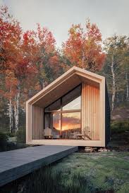 Cottage In A Box This Company Will Ship Your New Cabin In A Flat Pack Prefabricated Houses Cabin Design Architecture House