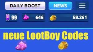 In order to keep players interested in the game and to encourage them to redeem these codes for purchasing items and equipment, the lootboy code was mainly issued. Lootboy Diamanten Hack 2021