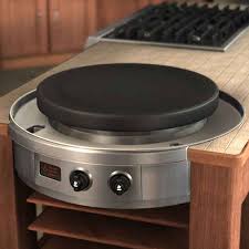 This is part 1 of 2. Gas Fired Circular Outdoor Flattop Grill Affinity By Evo