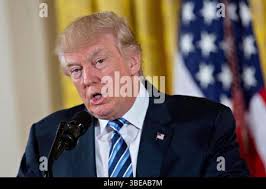 US President Donald Trump with senior advisor and son-in-law Jared Kushner  during the G7 summit in Biarritz, France Stock Photo