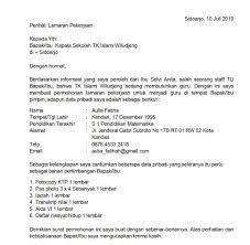 Paragraf 2&3 ceritakan pengalaman dan promosikan diri. 16 Contoh Surat Lamaran Kerja Guru Sd Smp Sma Dll Contoh Surat