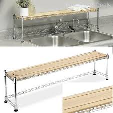 kitchen shelf over sink rack stand