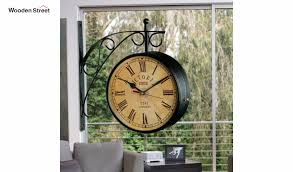 Home time zones world clock india. Buy Keeratly Handcrafted Double Sided Victoria Metal Station Clock Online In India Wooden Street