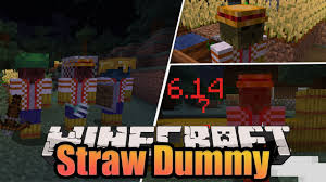 Convenient editing of armor stands. Straw Dummy Mod 1 17 1 16 5 Dummies Armor Stand 9minecraft Net