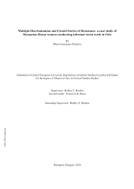 Se presoară cu zahăr sau se pudrează. Pdf Multiple Discrimination And Untold Stories Of Resistance A Case Study Of Romanian Roma Women Conducting Informal Street Work In Oslo