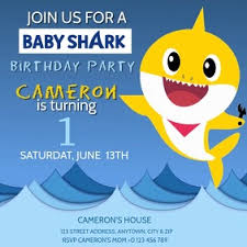 2 180 Baby Shark Customizable Design Templates Postermywall