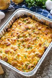 Sausage Breakfast Casserole Recipe Breakfast Casserole Sausage Breakfast Recipes Casserole Breakfast Casserole Easy
