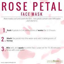 Ose Petal Face Mask How To Use Rose Petals Rose Petals In Beauty Treatments Diy Face Mask Rose Petal Face Beauty Treatments Diy Beauty Treatments Rose Petals