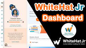 Whitehat Jr Dashboard My Whitehat Jr Dashboard Youtube