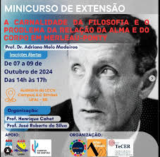 MINICURSO Prof. Dr. Adriano Melo Medeiros: A carnalidade da filosofia e o  problema da alma e do corpo em Merleau-Ponty — Instituto de Ciências  Humanas, Comunicação e Artes