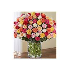 Send roses, carnations, lilies for all occasions like birthdays, anniversaries, funerals. 100 Premium Long Stem Multicolored Roses Fresno Ca