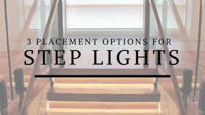 I plan to use this as a workout room. A Guide To Placement Of Step Lights For Indoor Spaces Aterra Designs