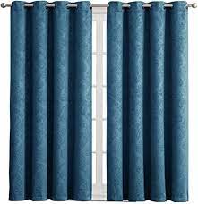 Buy living room curtains and get the best deals at the lowest prices on ebay! Teal Curtains Pair Of Blackout Curtain Eyelet 46x72 Inch With Tiebacks Super Soft Thermal Insulated Curtains For Living Room Bedroom Curtains Window Curtains Amazon Co Uk Home Kitchen