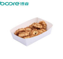 Fast Food Restaurant Paper Dish Disposable Waterproof and Oil Proof