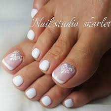 White French Tip Toe Nail Designs Nail And Manicure Trends Lovely pink toenail ideas for spring and summer. white french tip toe nail designs