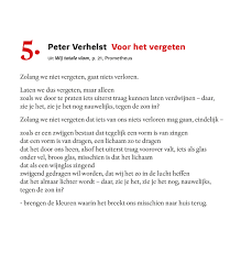 Schippers zeven gedichten liefdesgedicht jij hebt de dingen niet nodig om te kunnen zien de dingen hebben jou nodig om gezien te kunnen worden [p. Frank Verhallen Gedicht Gedacht